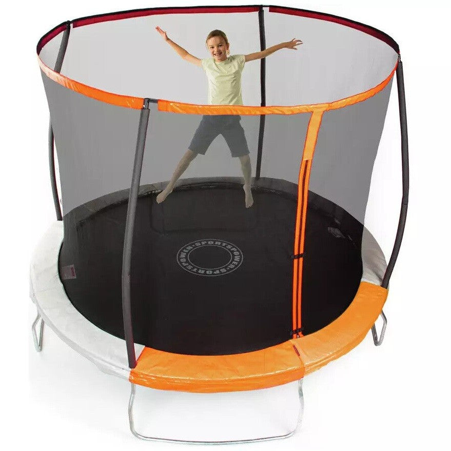 8FT 10FT 12FT Trampoline With Enclosure Rectangular Garden Anchor Accesorries