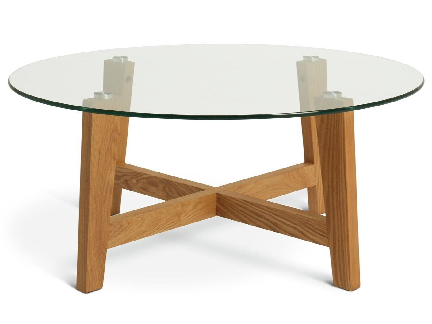 Habitat Zela Round Coffee Table - Oak