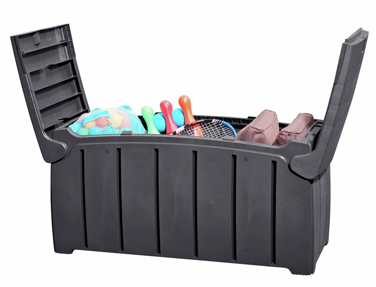 Strata 322L Garden Storage Box - Grey