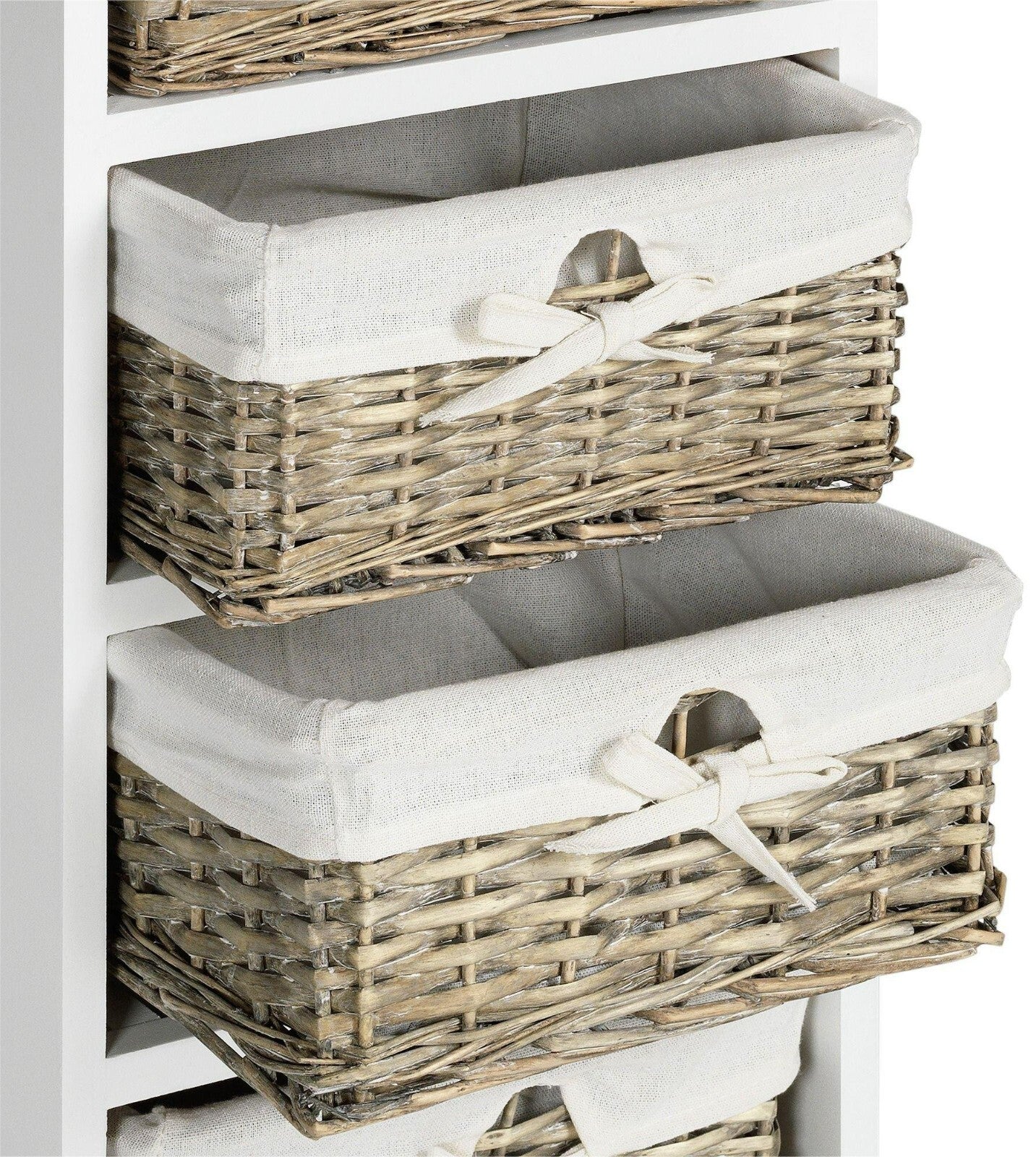 Home New Malvern 4 Drawer Storage Unit - White