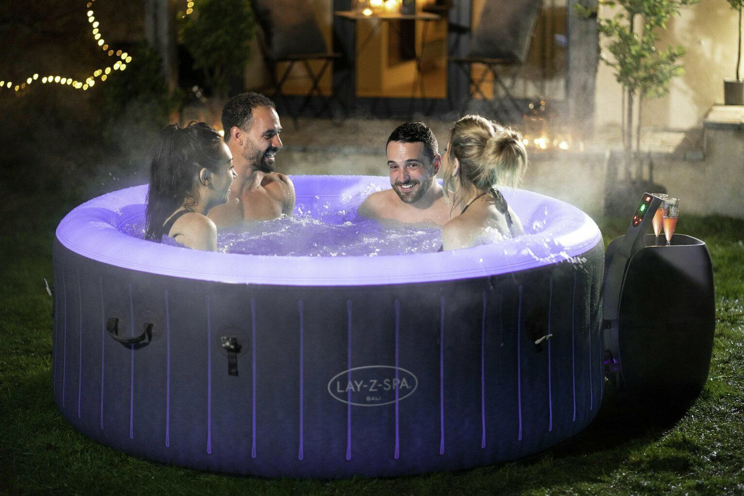 Lay Z Spa Bali 4 Person LED Hot Tub