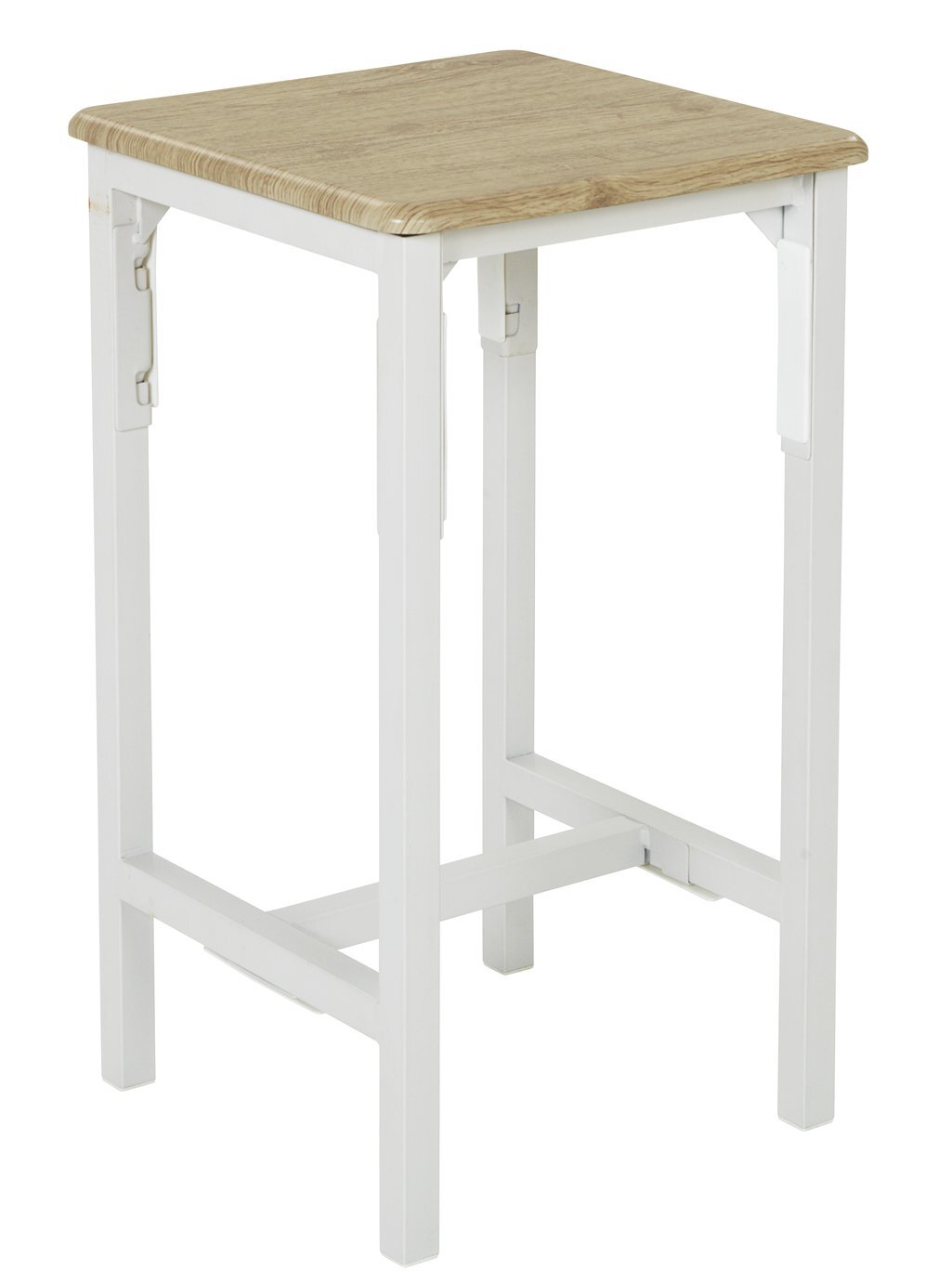 Bolitzo Bar Set & 2 Stools - Oak & White