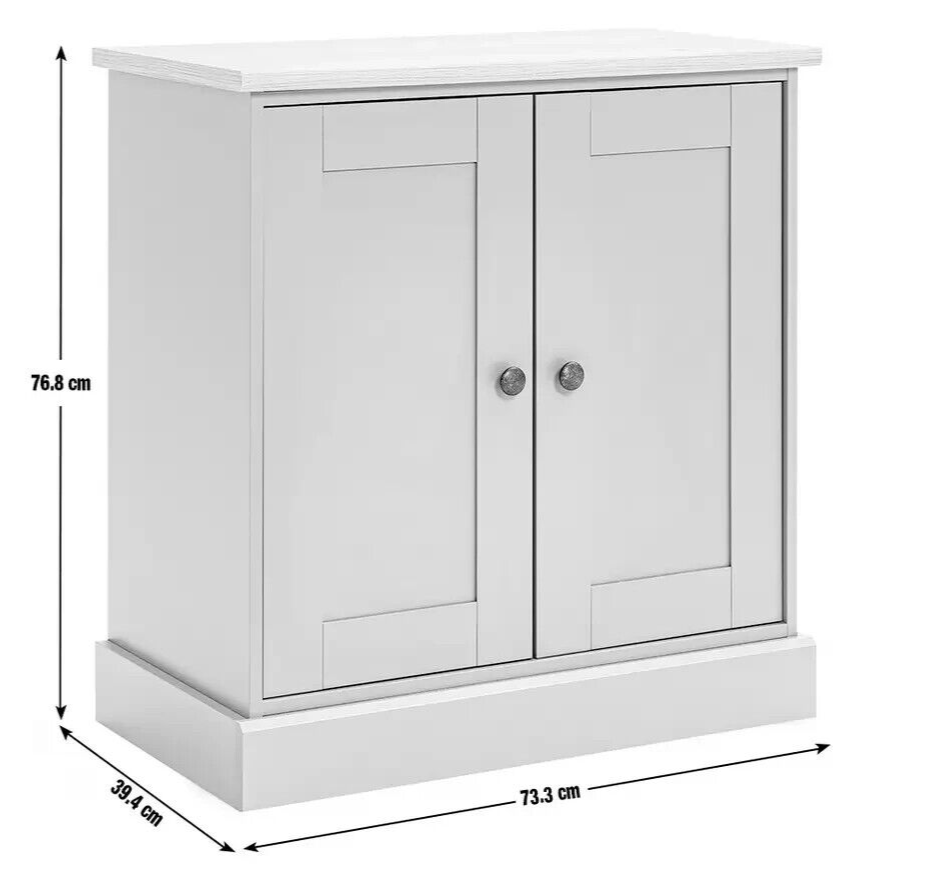 Winchester 2 Door Sideboard - Light Grey