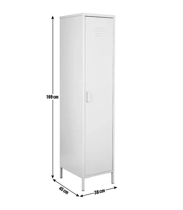 Habitat Tall 1 Door 4 Shelf Locker - Mustard ( B Grade 26076 )