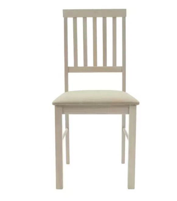 Kendal Wooden Extending Dining Table 2 Chairs Oak White Wash Effect for Kitchen