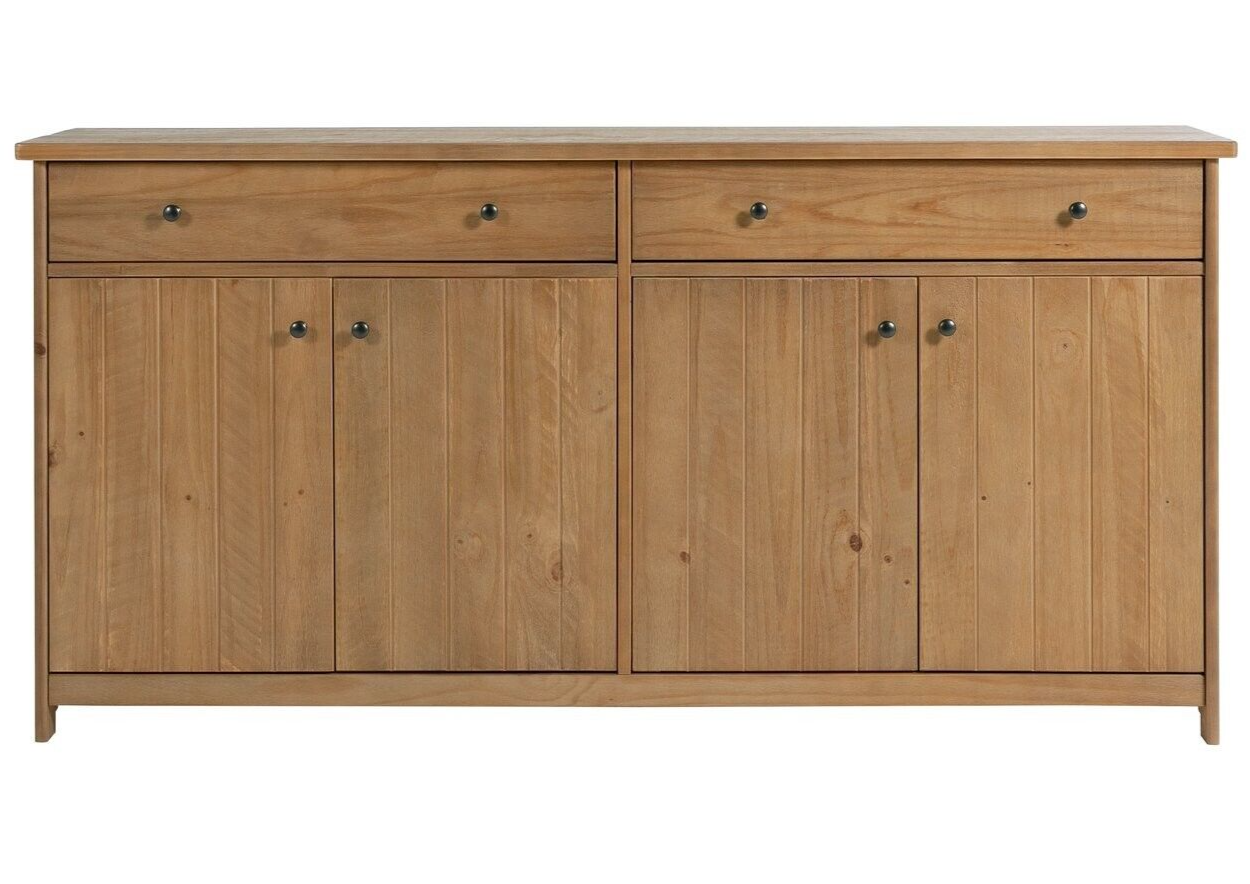 Habitat Denver 4 Door 2 Drawer Sideboard - Pine