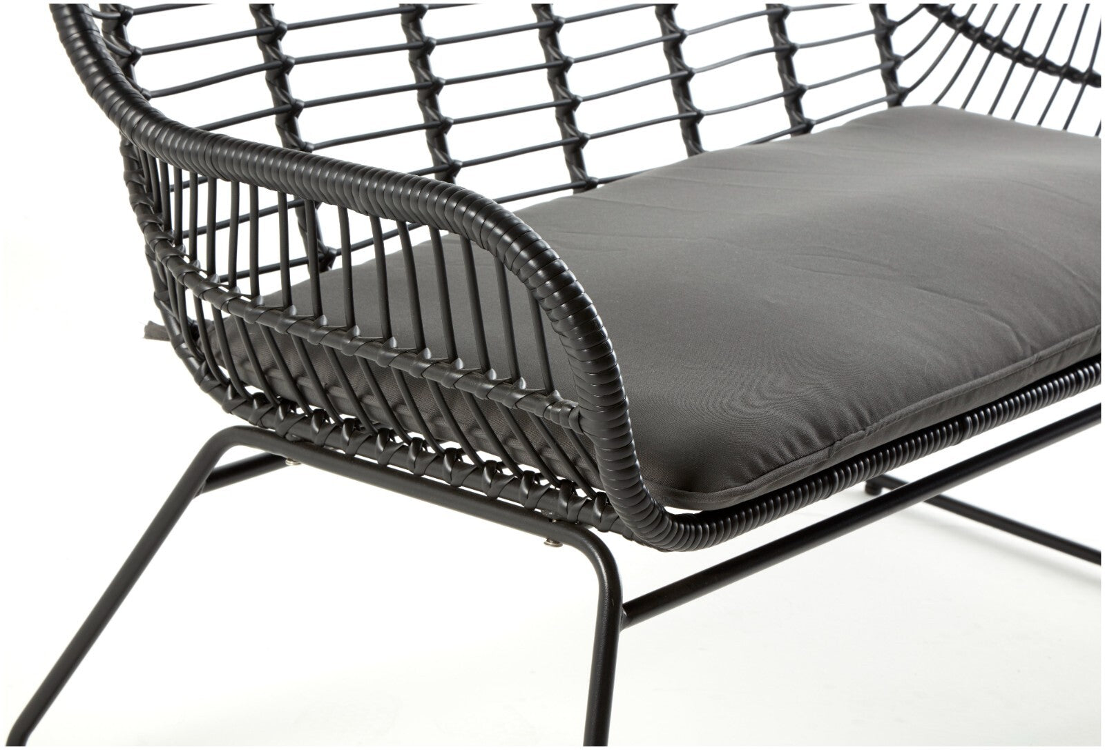 Habitat Ross Rattan Effect Garden Bench