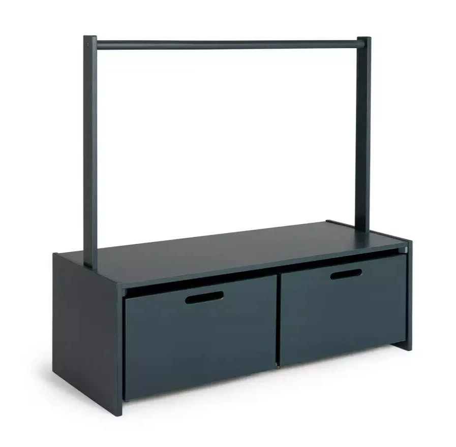 Habitat Kids Rico Hanging Rail With Storage - Blue