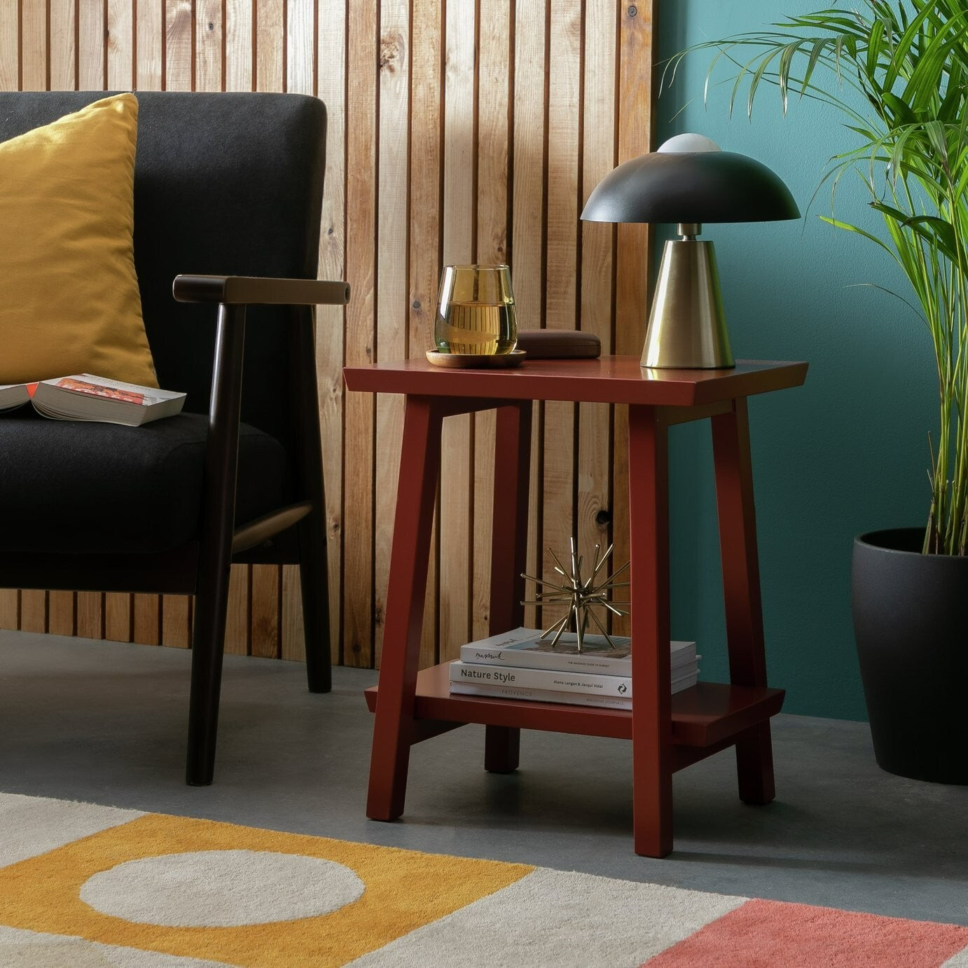 Habitat Kyoto Side Table - Cinnamon