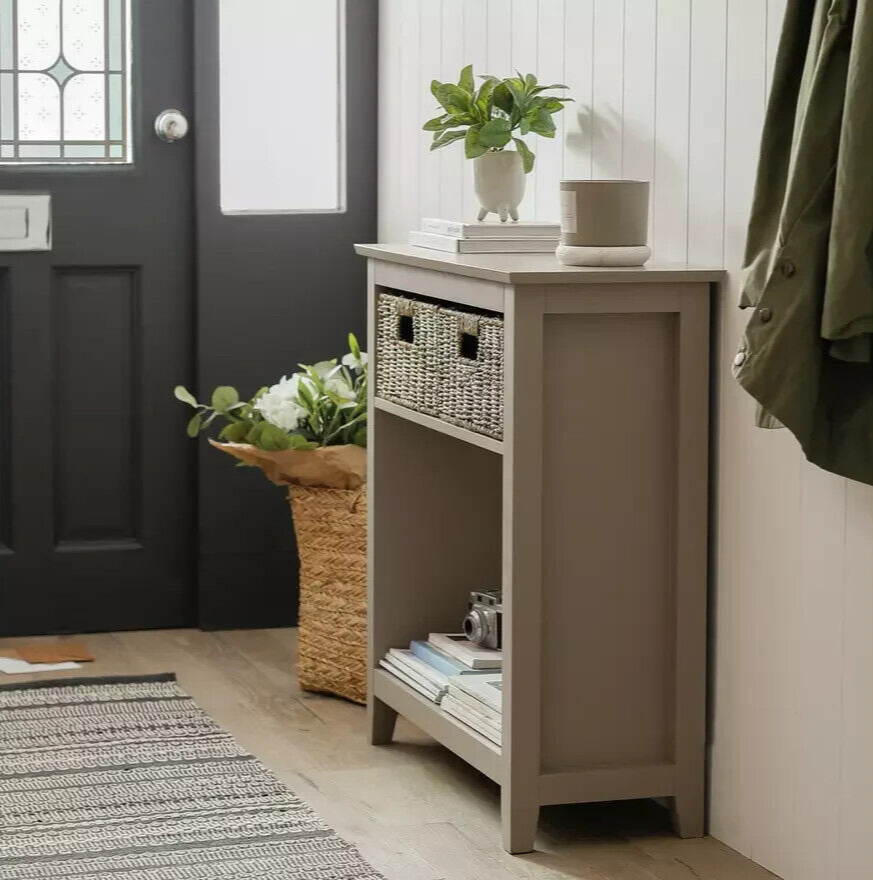 Willow 2 Drawer Unit - Grey