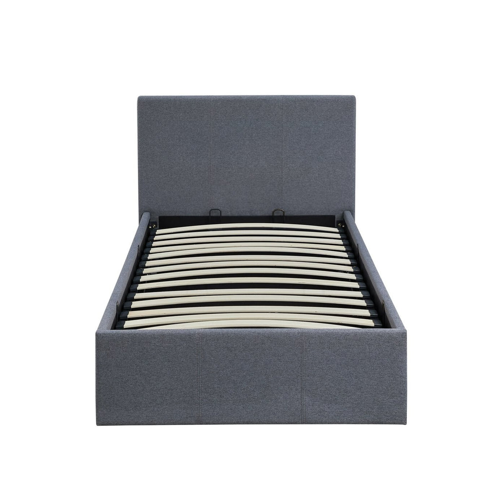 Heathdon Single End Lift Ottoman Bed - Grey