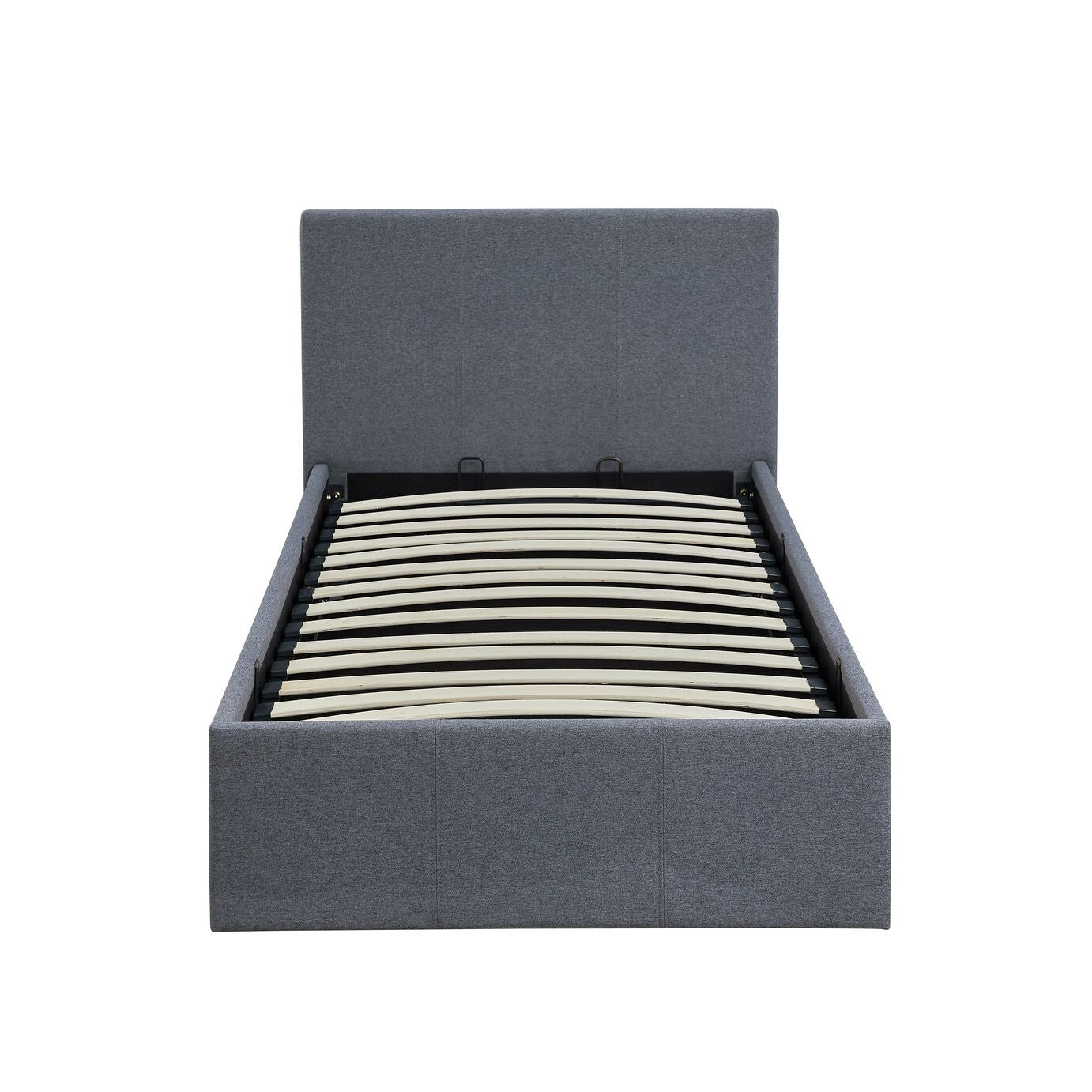 Heathdon Single End Lift Ottoman Bed - Grey
