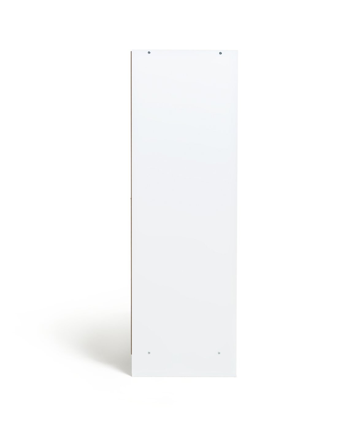 Malibu Short Wood Effect Bookcase - White