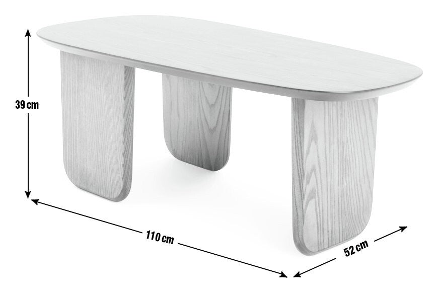 Habitat Xylo Coffee Table - Dark Wood ( B Grade 34915 )