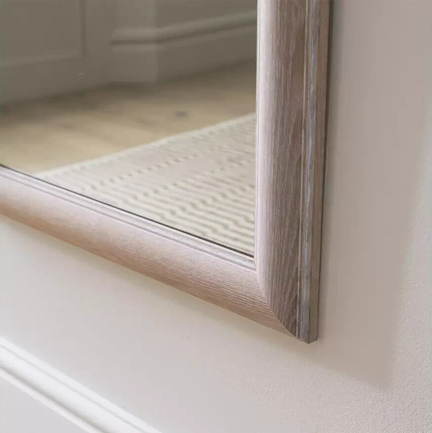 Habitat Full Length Rectangular Mirror - Oak - 150x49cm
