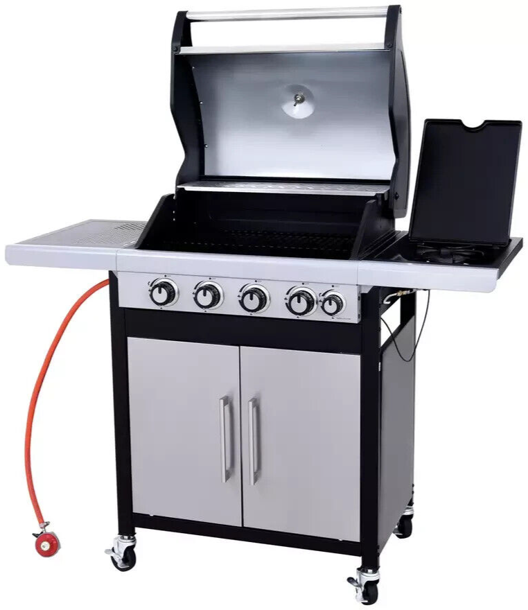 Deluxe 4 Burner Gas BBQ