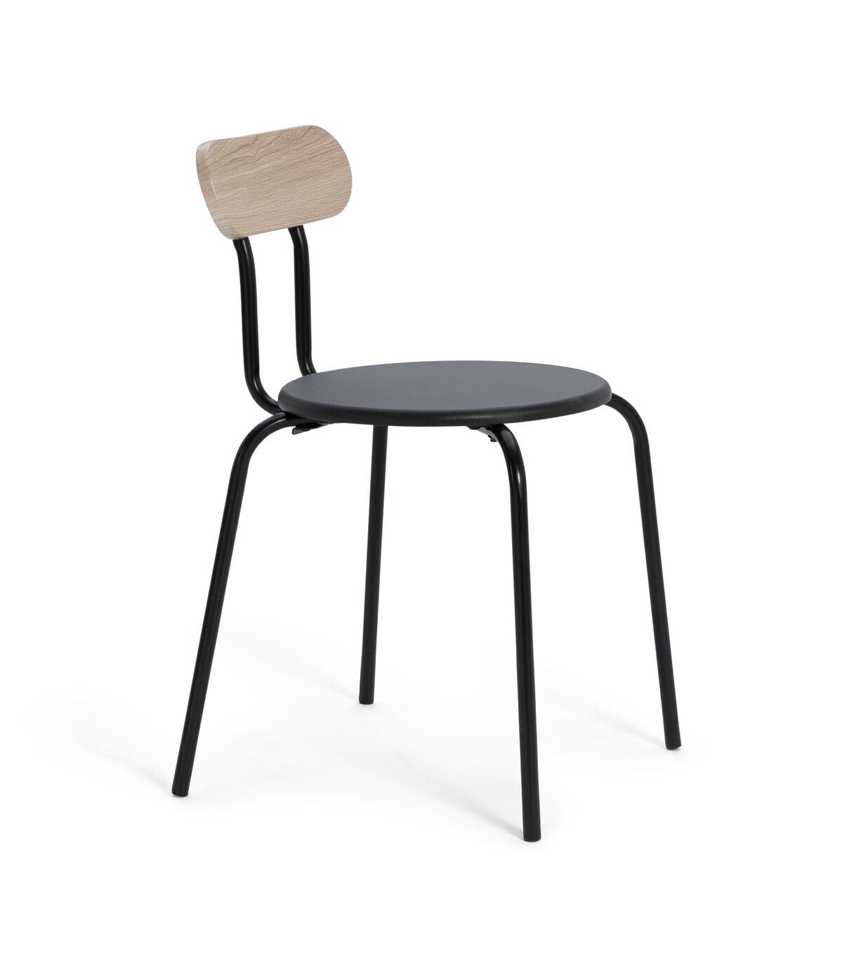 Zayn Pair of Dining Chiars - Black