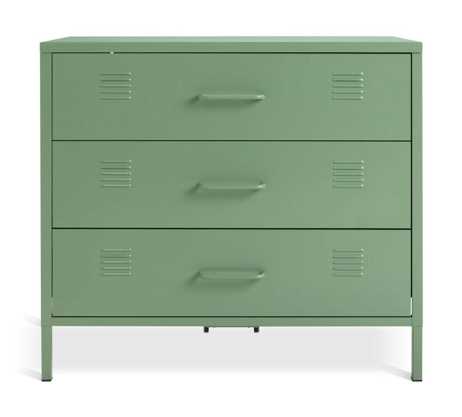 Habitat Stevie 3 Drawer Chest - Green