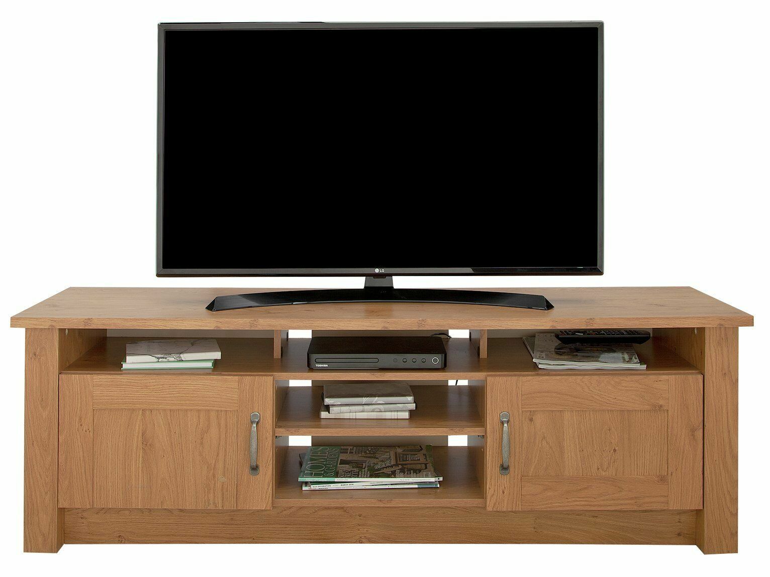 Ohio TV Unit - Oak Effect ( B Grade 37647 - 37651 )