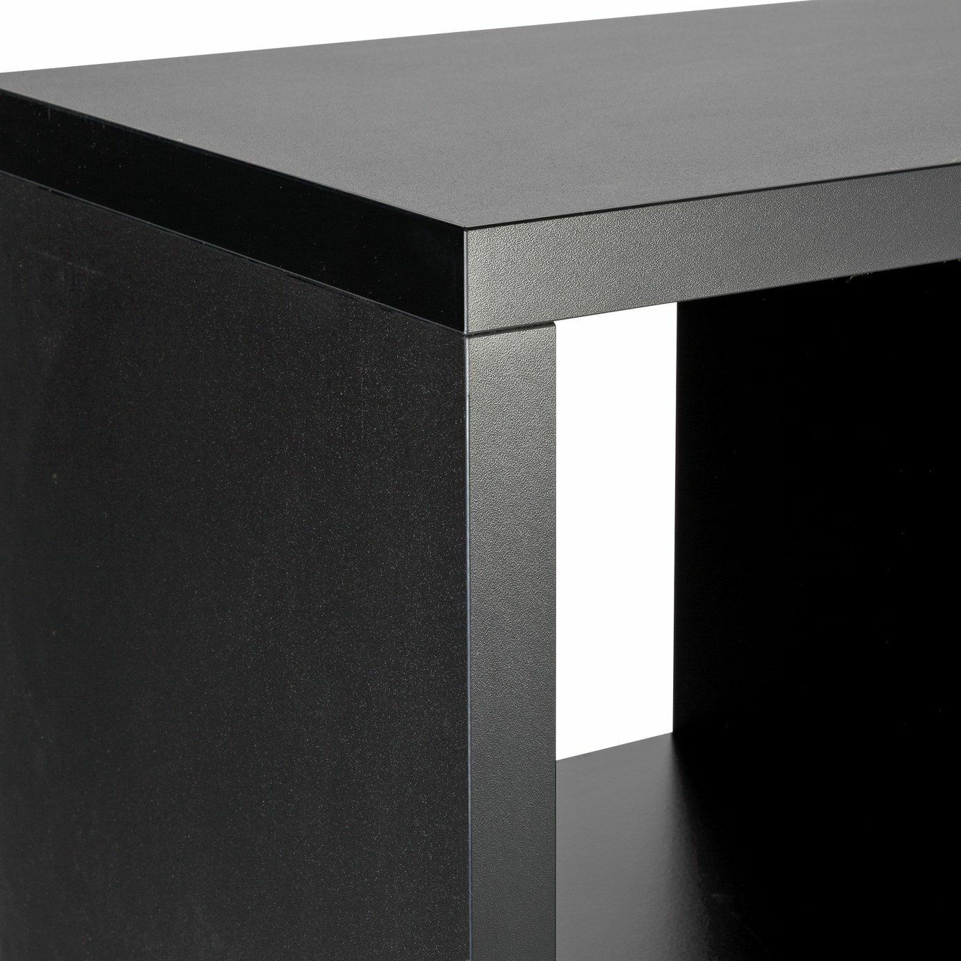 Squares Plus 6 Cube Storage Unit - Black ( B Grade 19891 )
