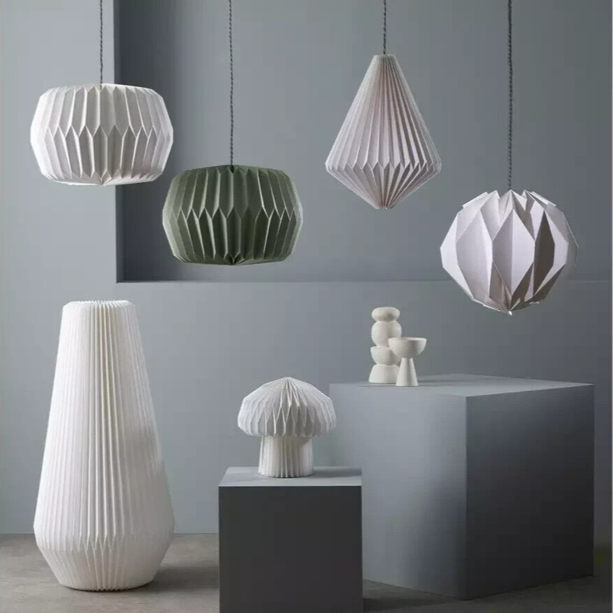 Habitat Origami Column Floor Lamp - White