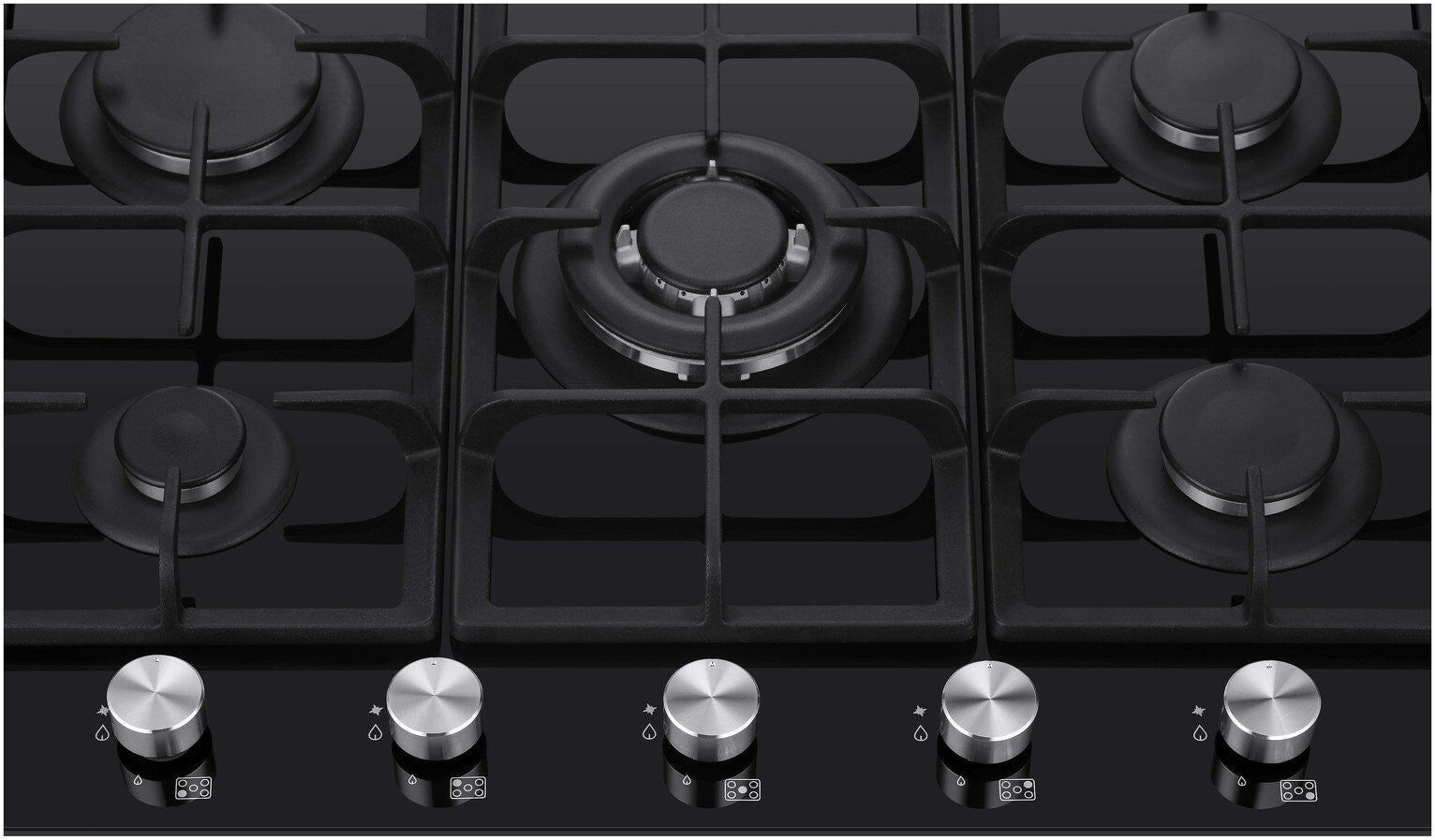 Bush BGOGH75 Electric Gas Hob - Black