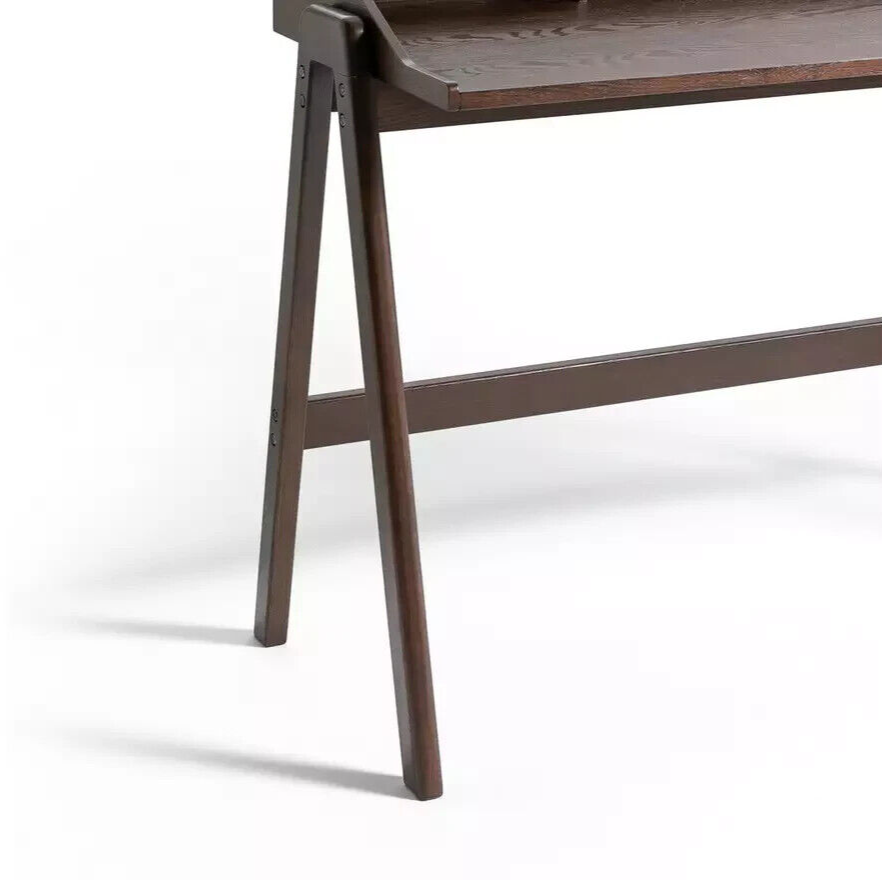 Habitat Ewell 1 Drawer Desk - Walnut
