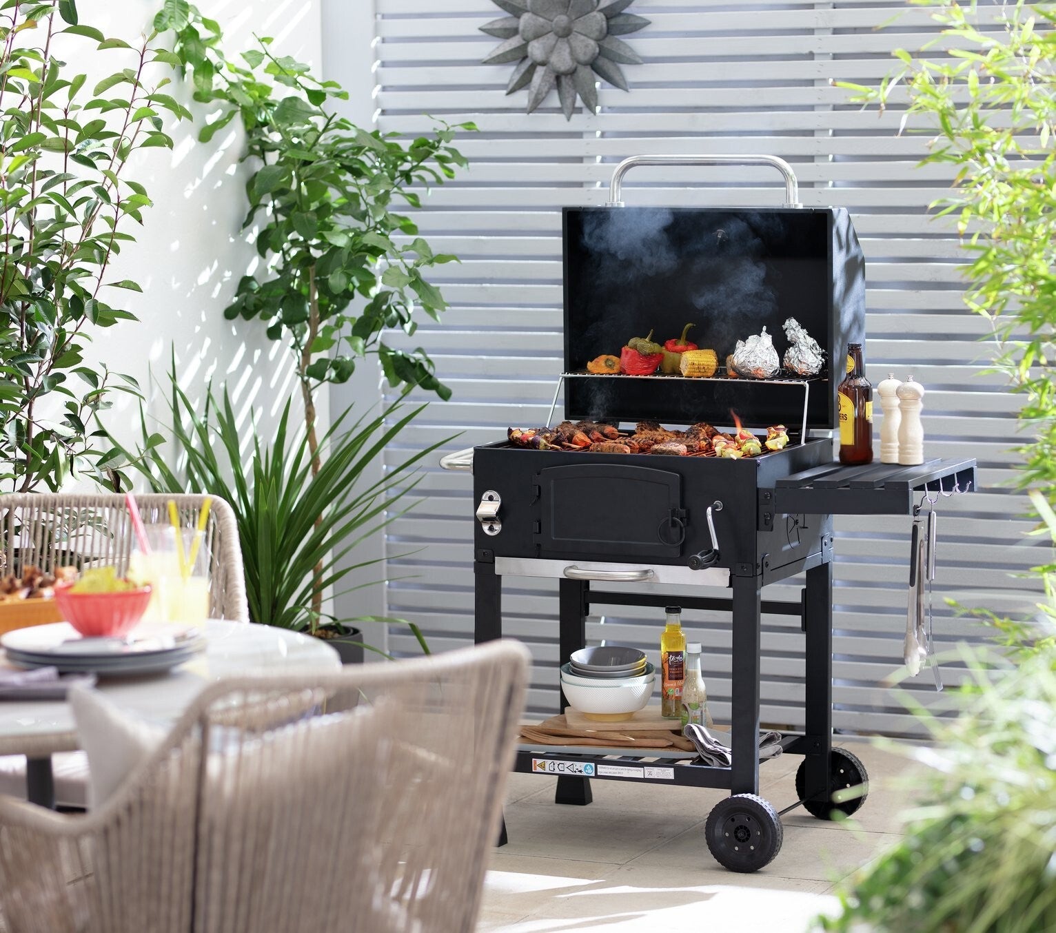 Trolley Charcoal BBQ