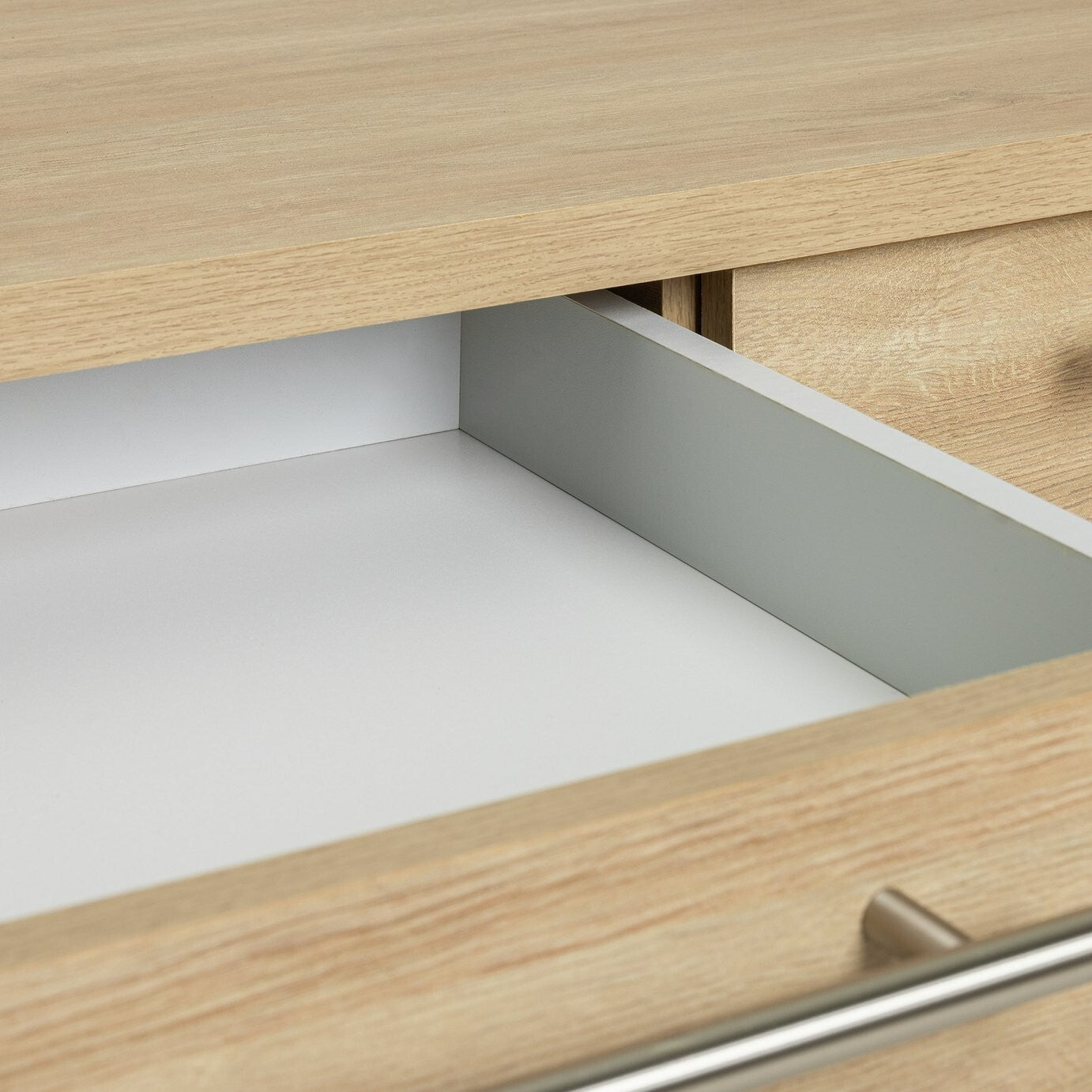 Brisbane 2 Drawer Dressing Table - Oak