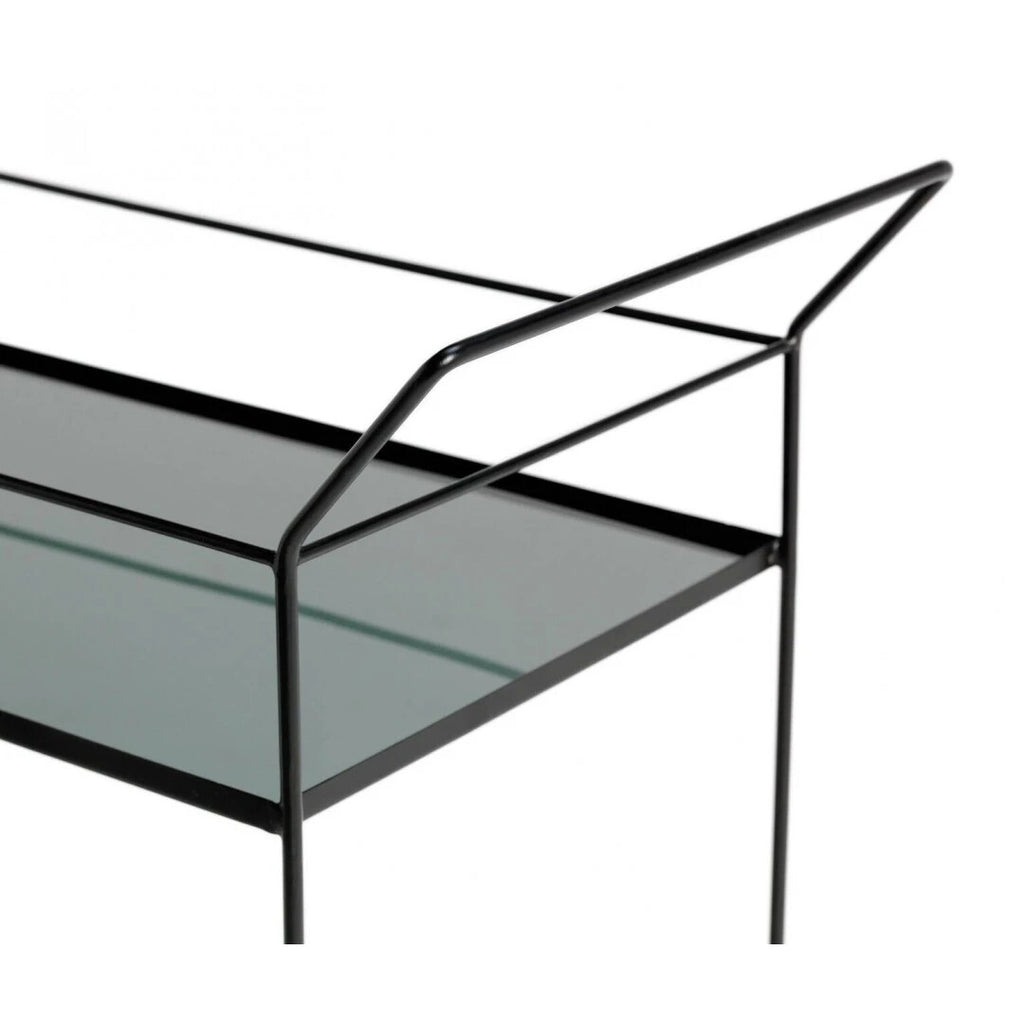 Habitat Monroe Drinks Trolley - Black