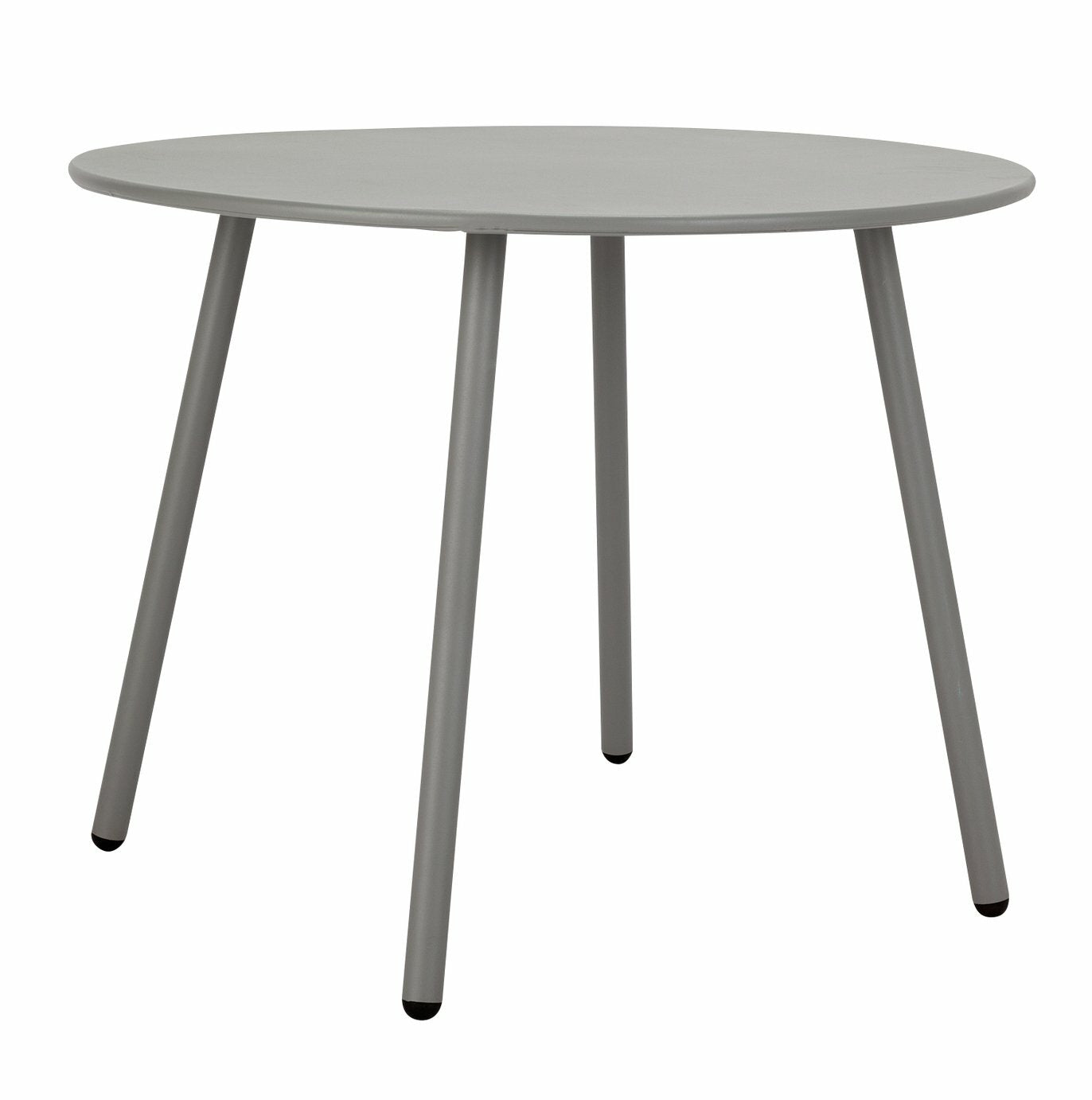 Home Ipanema 4 Seater Metal Garden Table - Grey | Grey Outdoor Dining for Patio