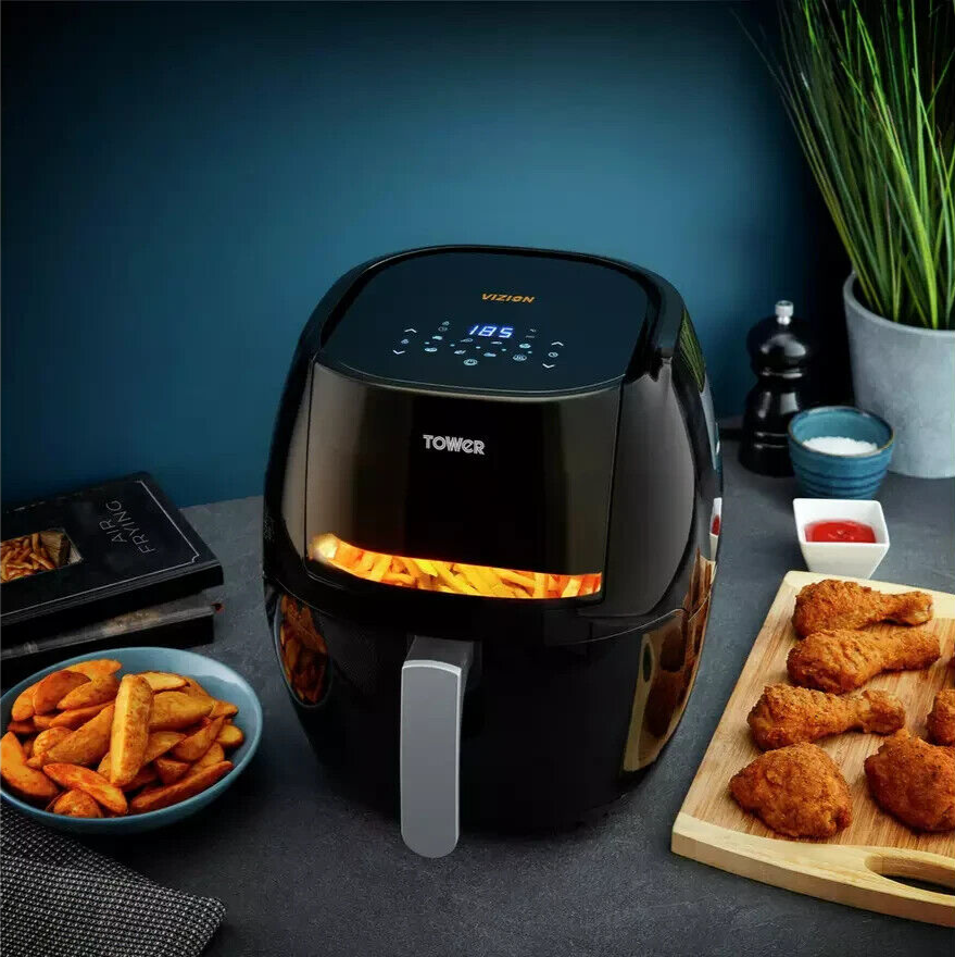 Tower T17072 7L Digital Vortx Vizion Air Fryer - Black