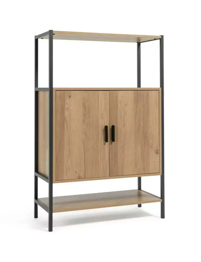 Habitat Loft Living 2 Door Cabinet - Oak