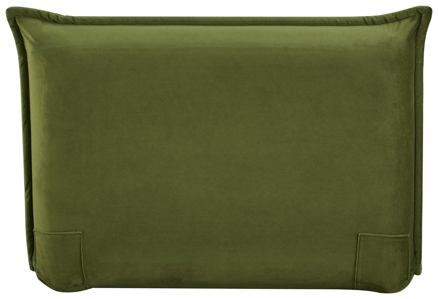 Lottie Fabric Chair Bed - Moss Green