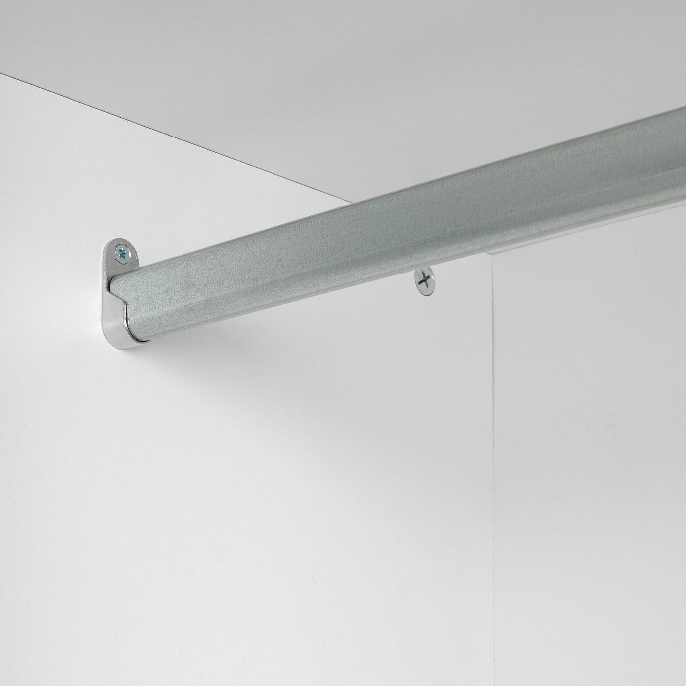 Home Malibu 1 Door Sliding Wardrobe - White | small space wardrobe