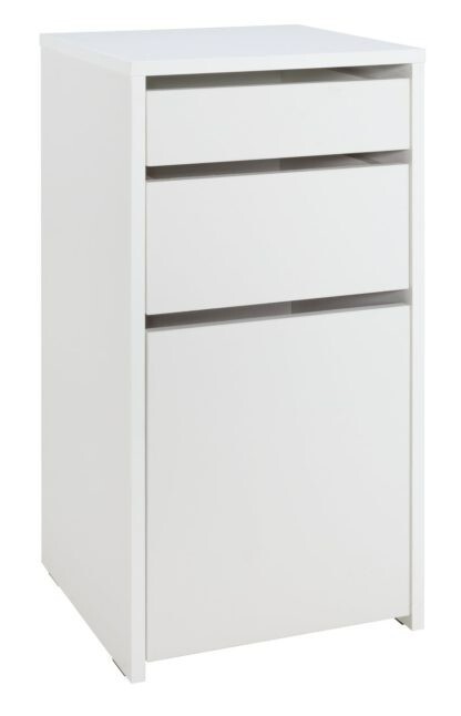 Habitat Pepper 2 Drawer Cabinet - White