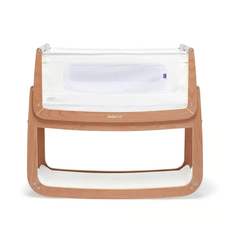 SnuzPod 4 Bedside Crib - Natural