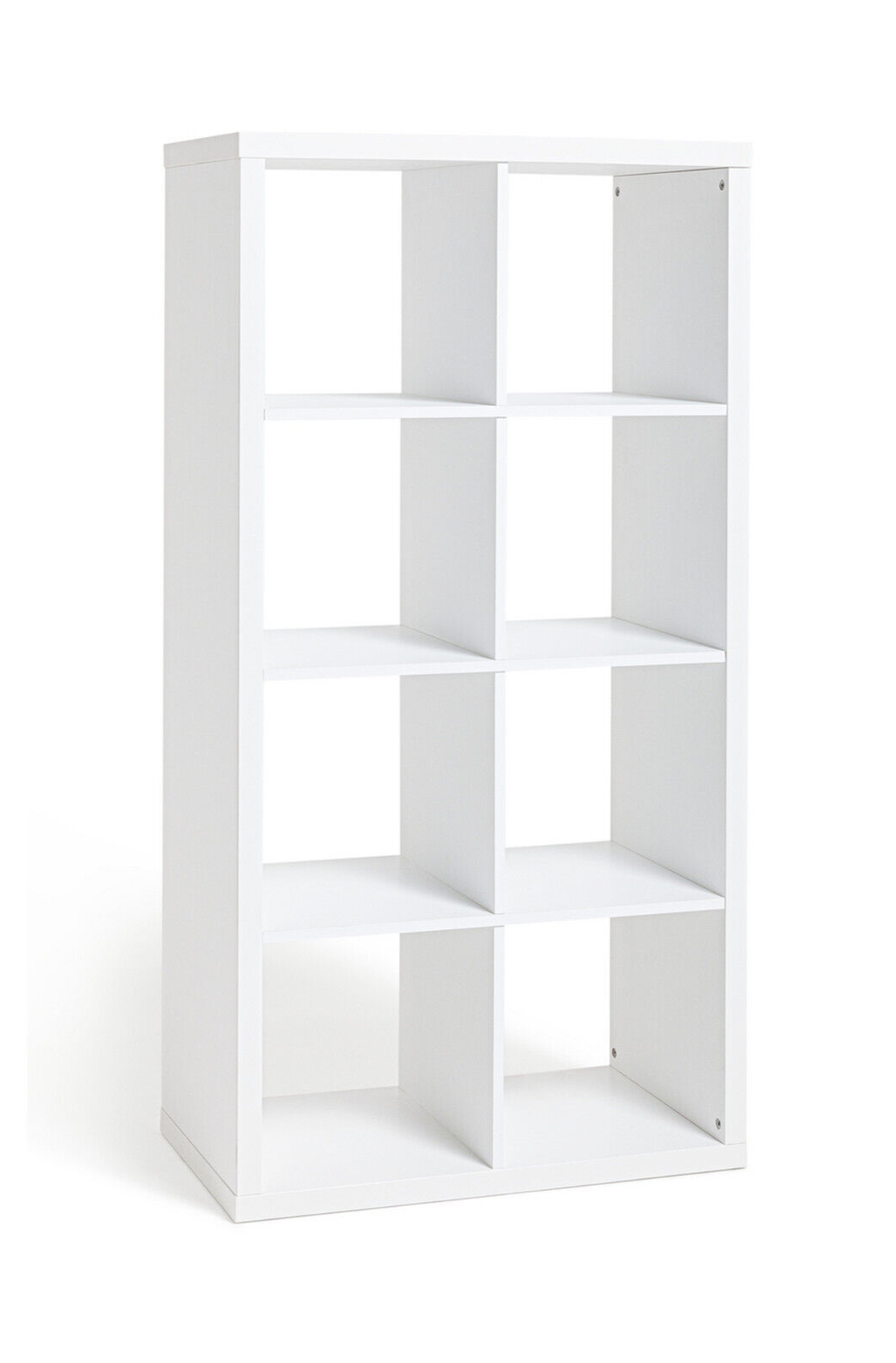 Habitat Squares Plus 8 Cube Storage Unit - White | Modular Organizer Living Room