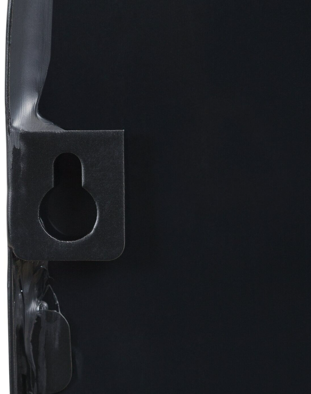 Habitat Arch Window Mirror - Black - 70x40cm