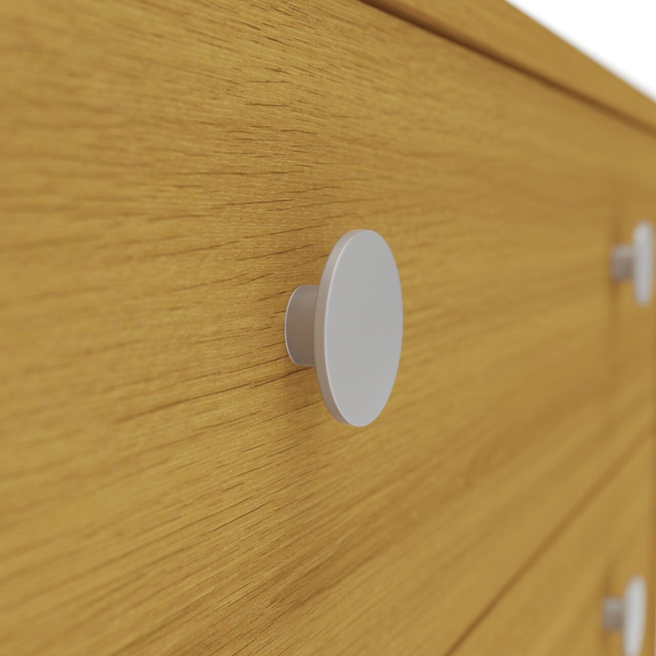 Seville 2 Piece 1 Door Wardrobe Set - Oak ( B Grade )