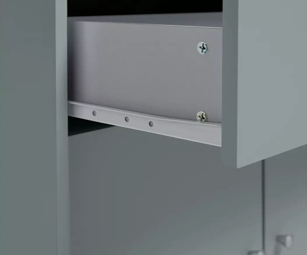 Maine 2 Door 1 Drawer Sideboard - Grey