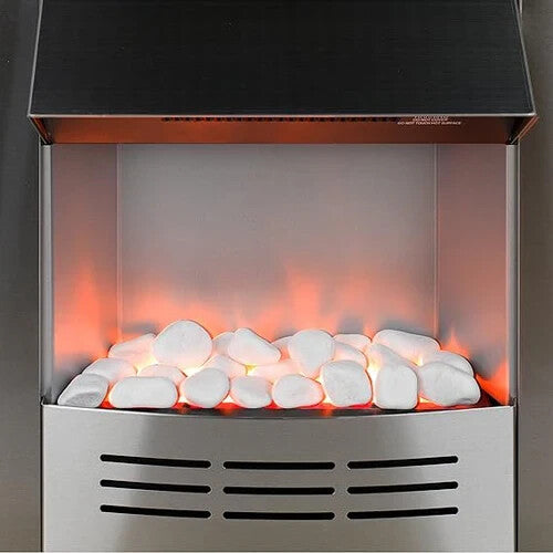 Beldray Earlesworth 2kW Electric Fire Suite - Oak & Ivory