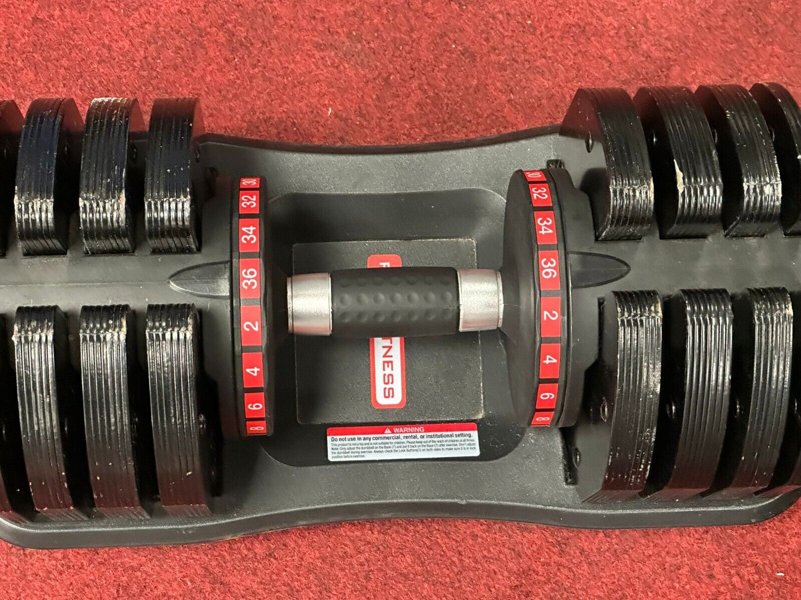 Pro Fitness Adjustable 36KG Dumbbell ( S)