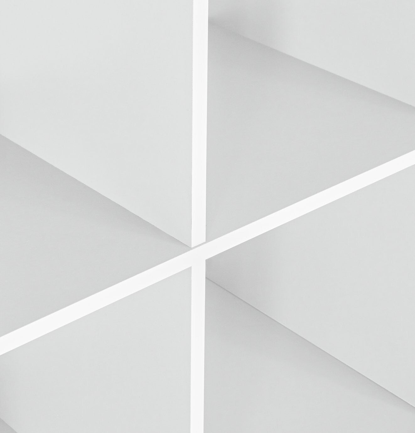 Squares Plus 8 Cube Storage Unit - White  ( B Grade 36719 - 36723 )