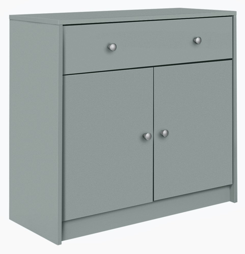 Maine 2 Door 1 Drawer Sideboard - Grey