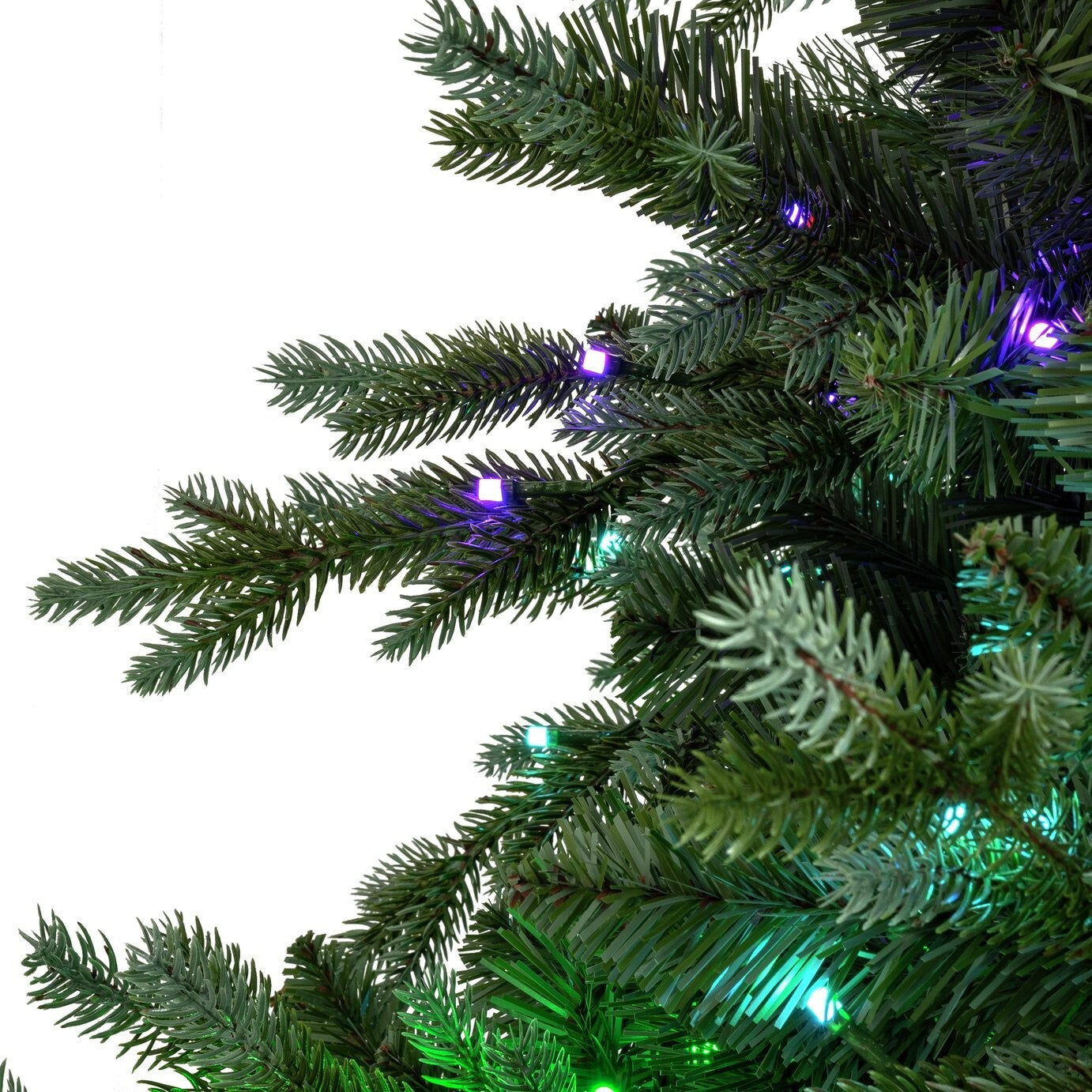 7ft Pre lit Natural Look Christmas Tree