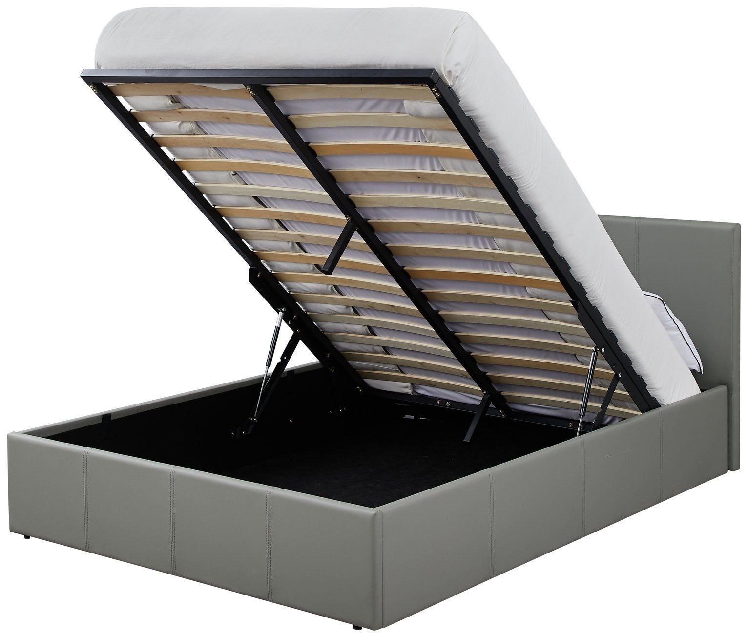 Home Lavendon Small Double End Opening Bed Frame- Grey ( B Grade )