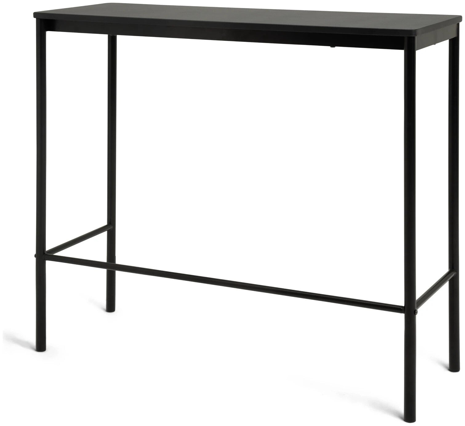 Stella Metal Bar Table & 2 Black Bar Stools