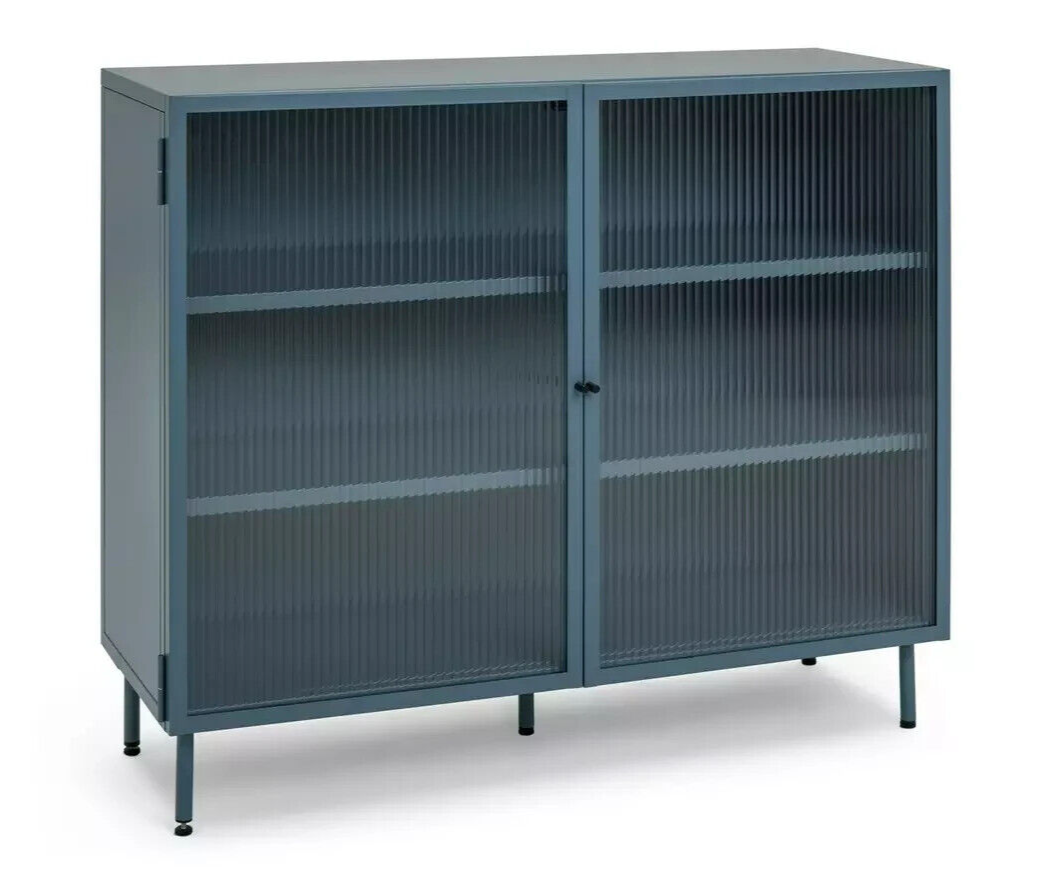 Habitat Morillo 2 Door Sideboard - Blue
