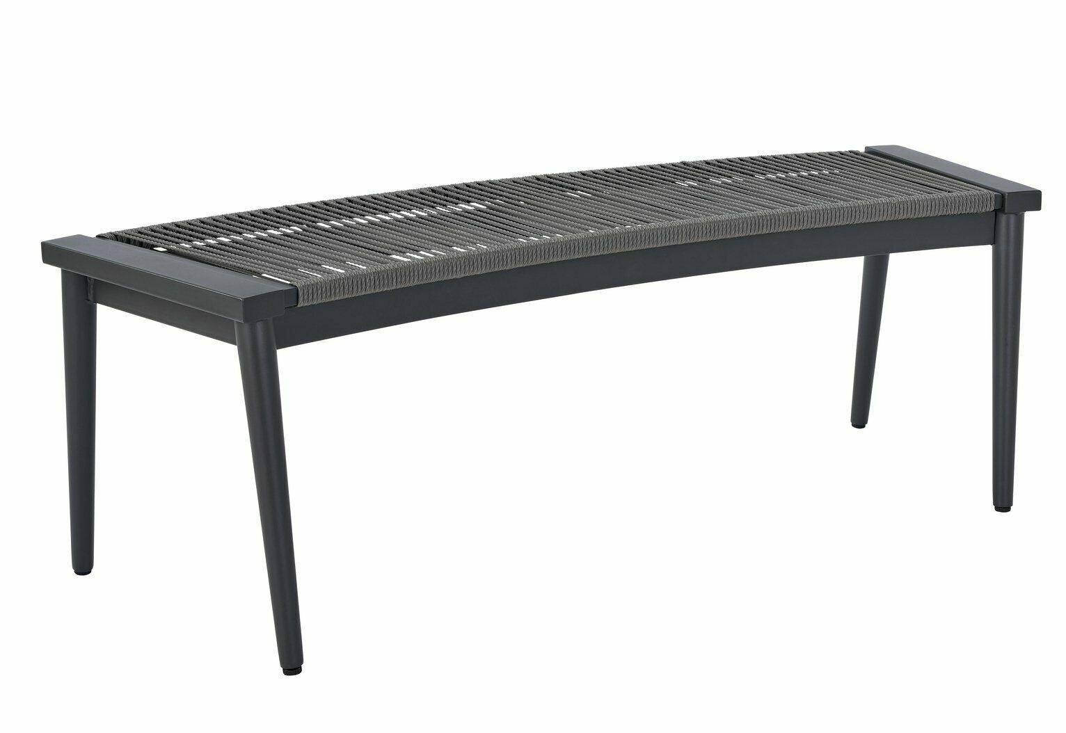 2 Seater Rope Bench | Outdoor Garden Seating for Patio or Balcony Use